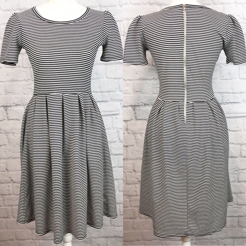 LuLaRoe Amelia Striped Size Small